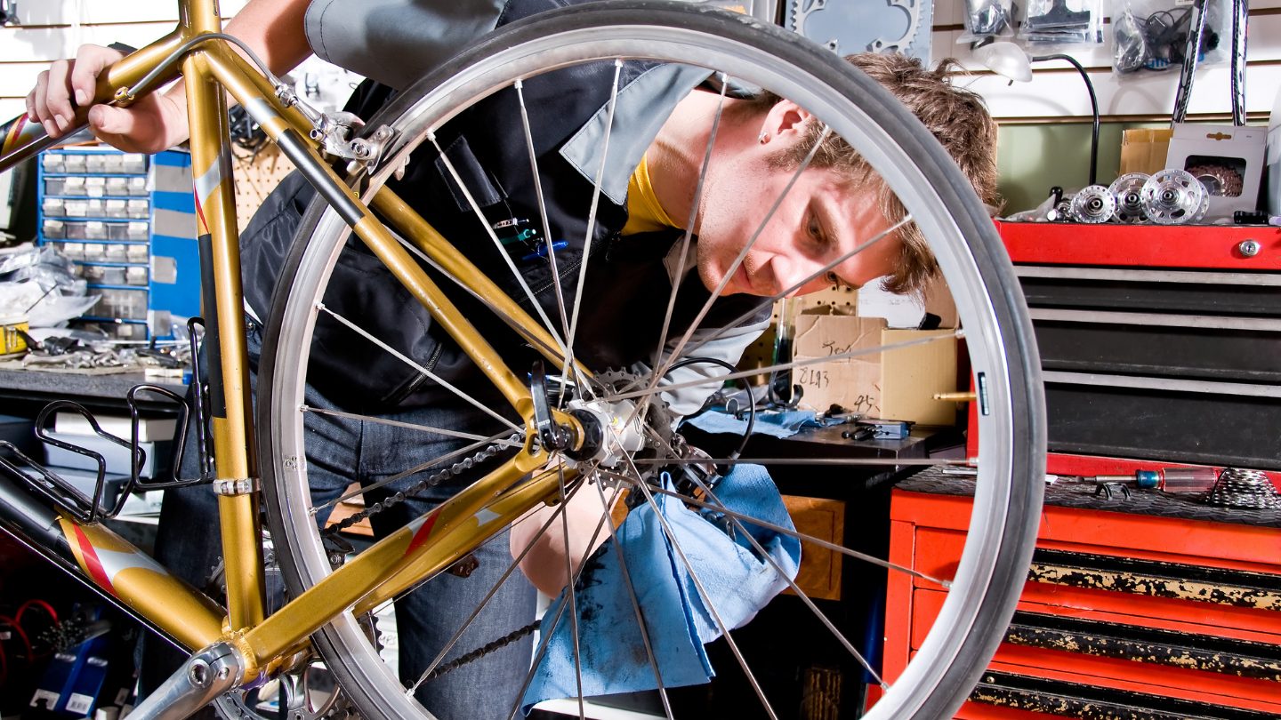 自転車　修理